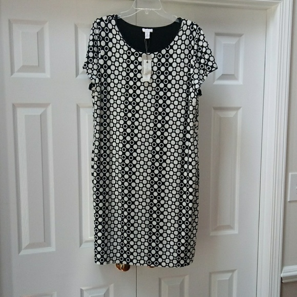 Chico's Dresses & Skirts - NWT Chico's black & white reversible Reagan dress